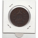 1875 10 Centesimi Rame Sigillata San Marino